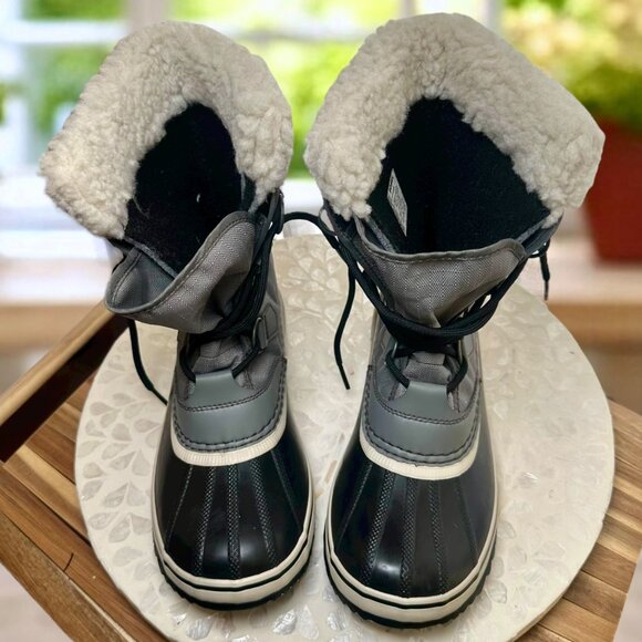 Sorel Winter Carnival WP Women’s Waterproof Boot Size 8.5 Gray Insulated Snow - Picture 7 of 14